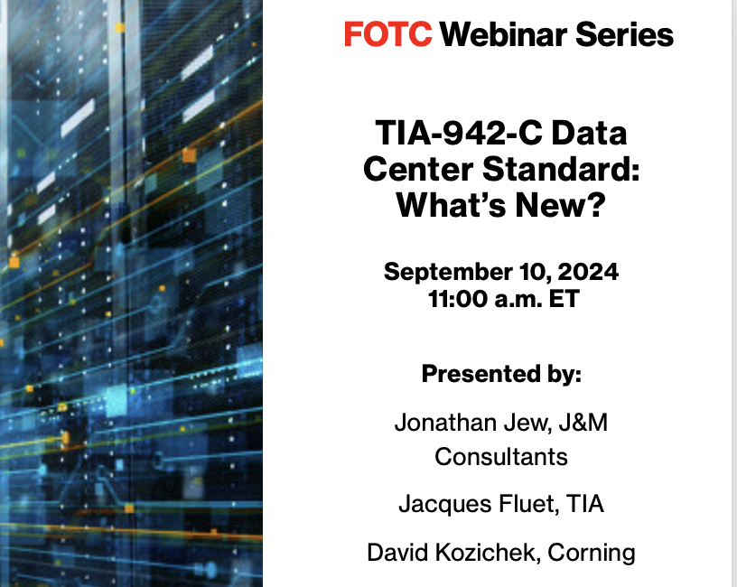 TIA-942-C Data Center Standard: What’s New?